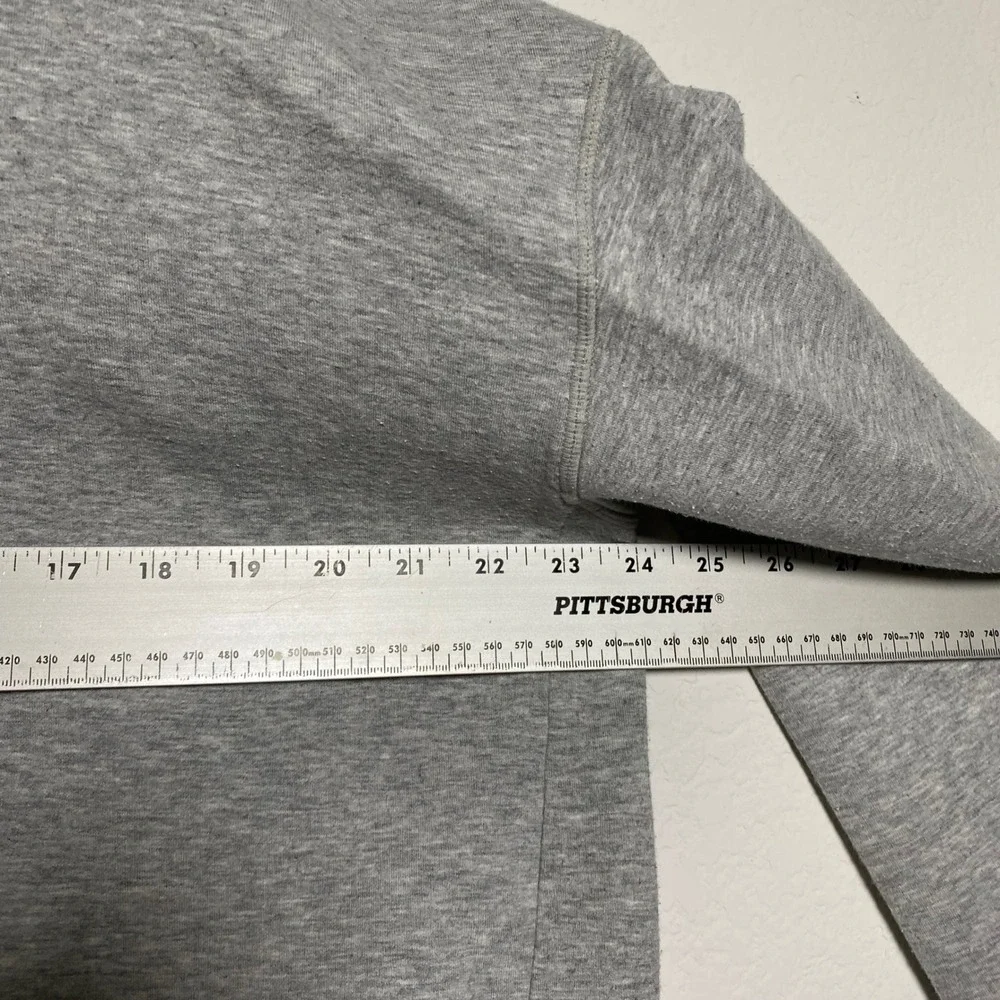 New Balance Womens Gray Full Zip Hoodie Long Sleeve Athletic Comfort Size XL - Picture 4 of 10